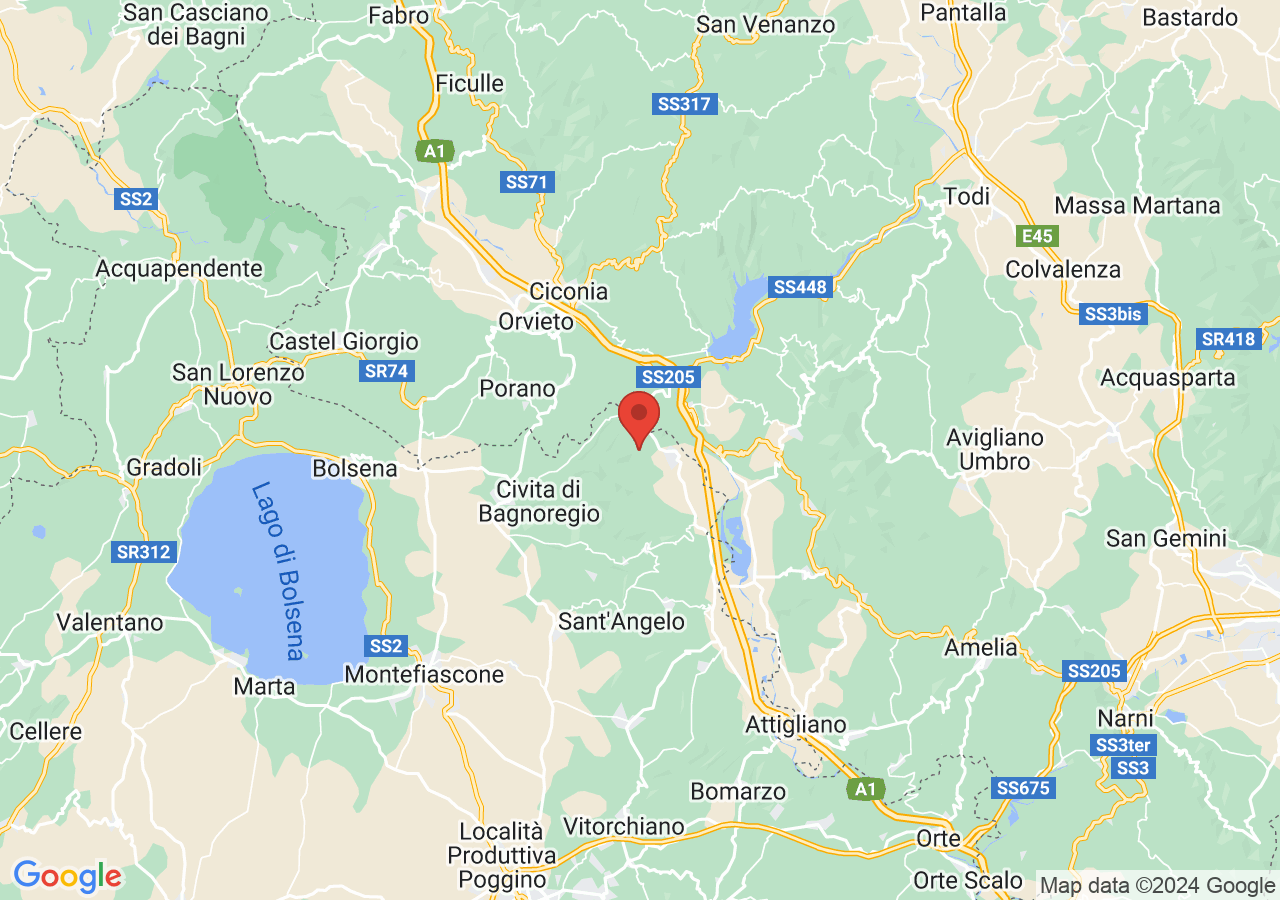 Mappa di Sito archeologico Poggio di Sermugnano