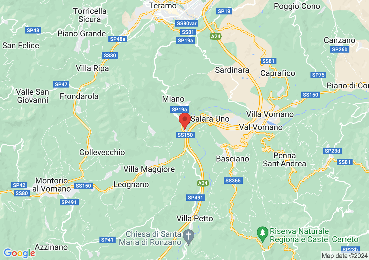 Mappa di Sito archeologico Vicus di San Rustico