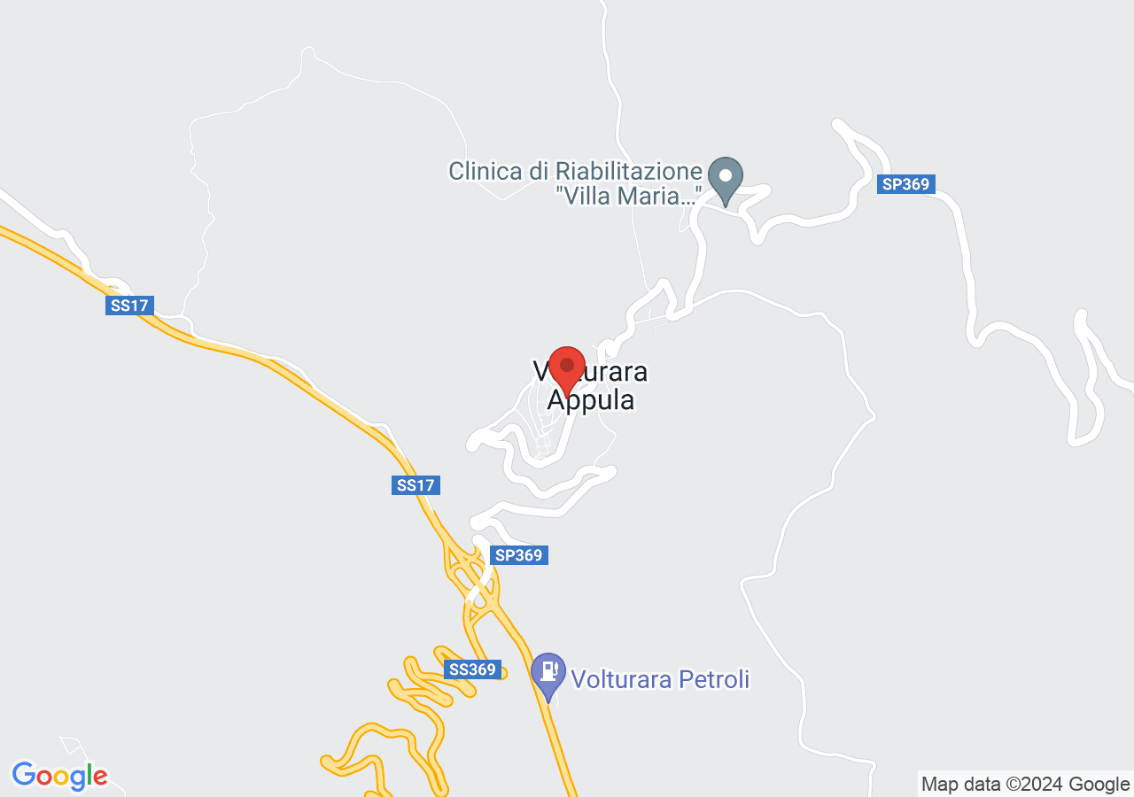 Mappa di Tratturello Volturara - Castelfranco