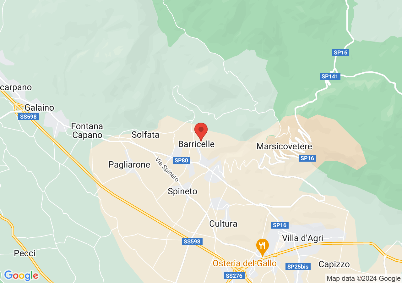 Mappa di Villa Romana