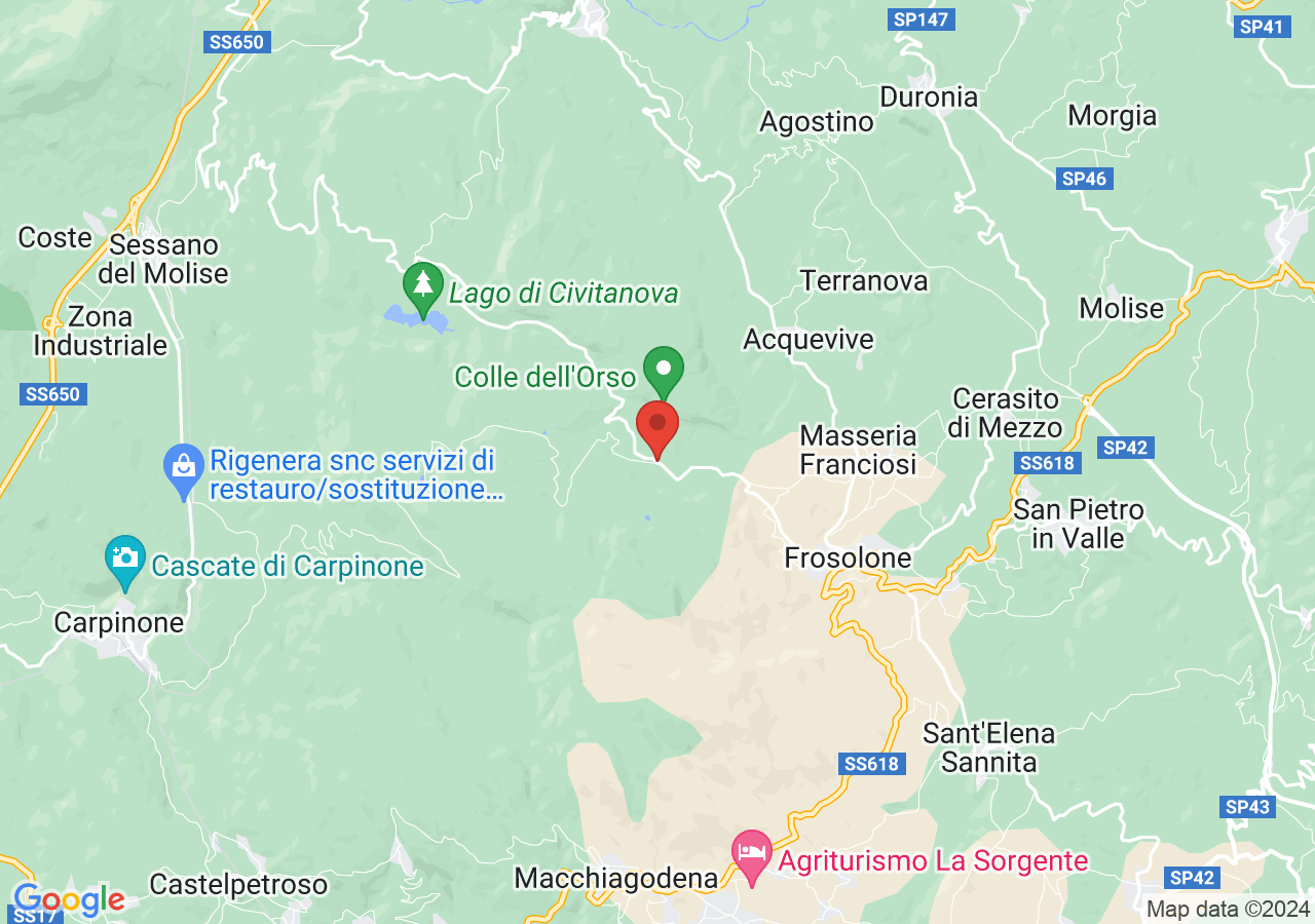 Mappa di Eremo di Sant'Egidio