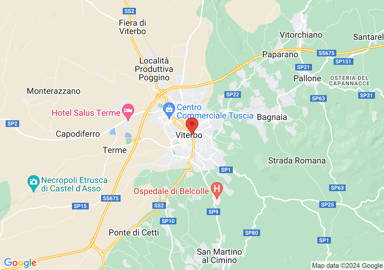 Mappa di Macchina di Santa Rosa