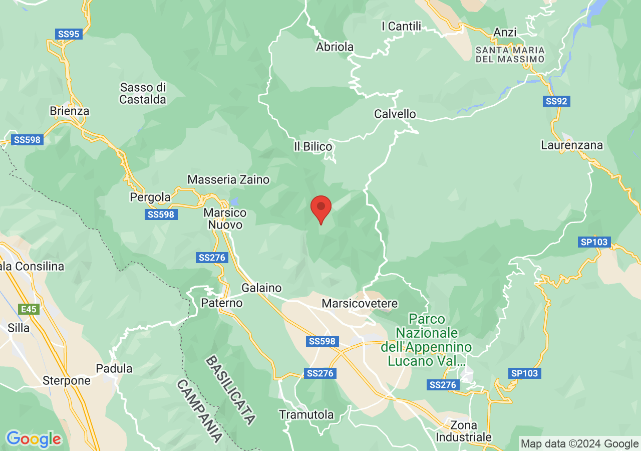 Mappa di Sport invernali sul monte Volturino