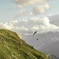 Parapendio dal Castello