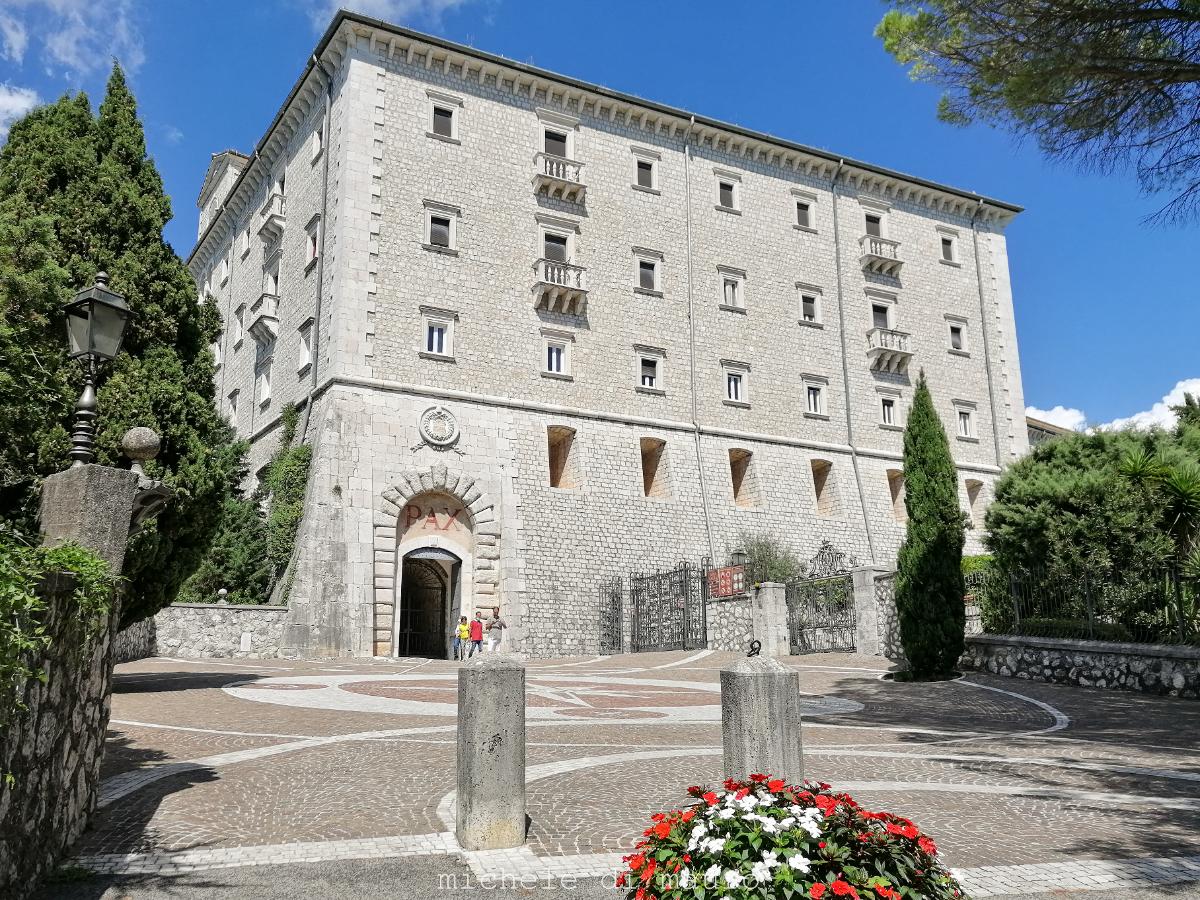 Ingresso del Monastero di Montecassino