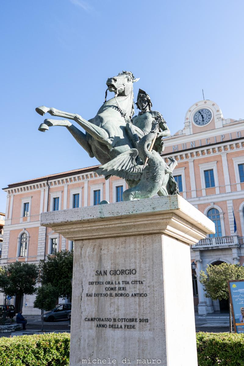 Statua San Giorgio Campobasso