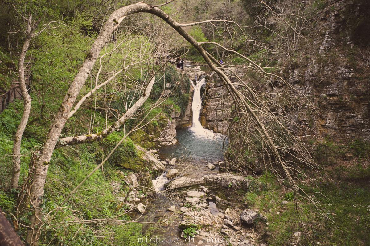 Cascate di San Fele primavera