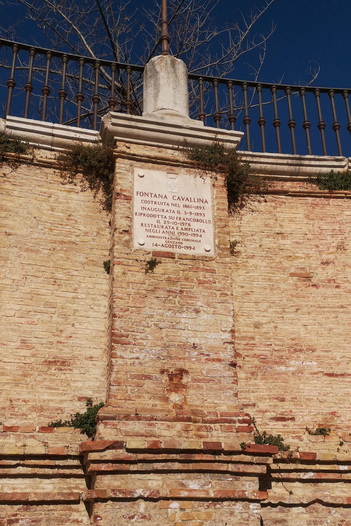 Genzano fontana cavallina basilicata