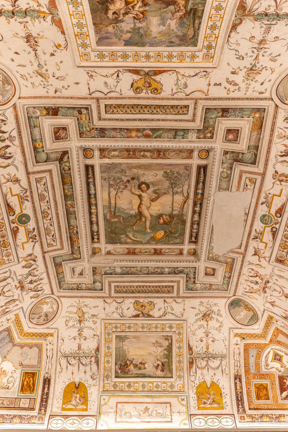 Affresco della sala di Giove